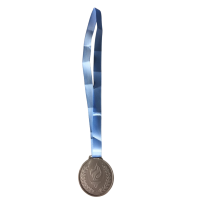 Medalha Plástica - Prata