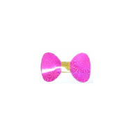 Gravata Borboleta Holográfica com 12 - Rosa Pink - 1