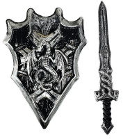Kit Lorde Medieval Escudo e Espada